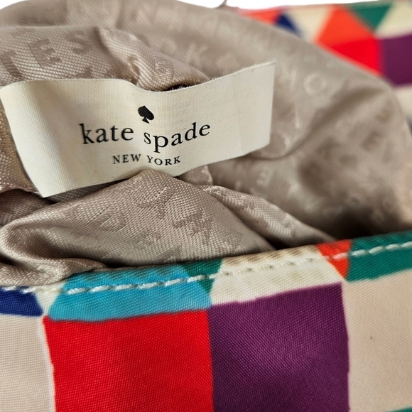 Kate Spade Colorful‎ Pueblo Tile Geometric Crossbody Purse Handbag Women's - Picture 9 of 12
